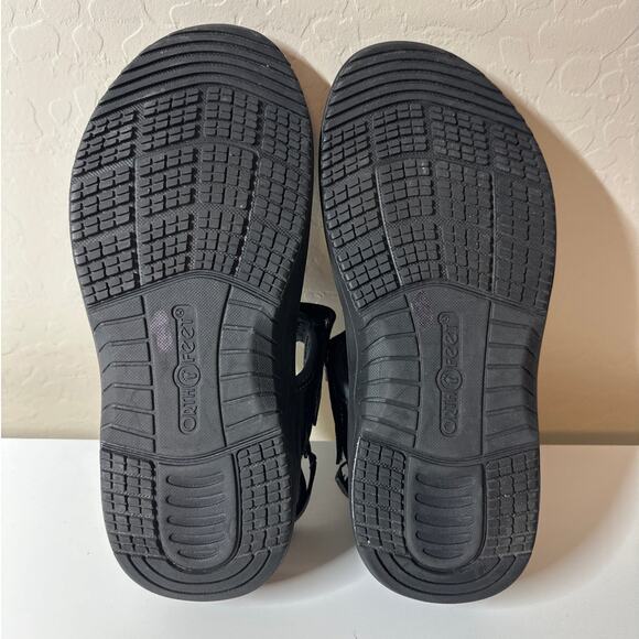 Orthofeet Gemini 566 Black Leather Orthopedic Sandals Men’s 11 2E Wide Comfort - Picture 10 of 10
